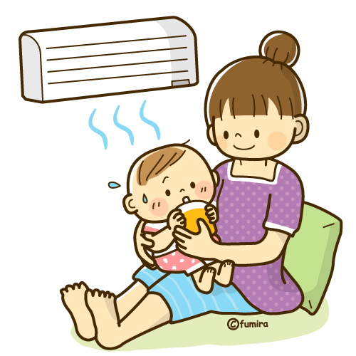 熱中症に注意！夏の赤ちゃんの水分補給